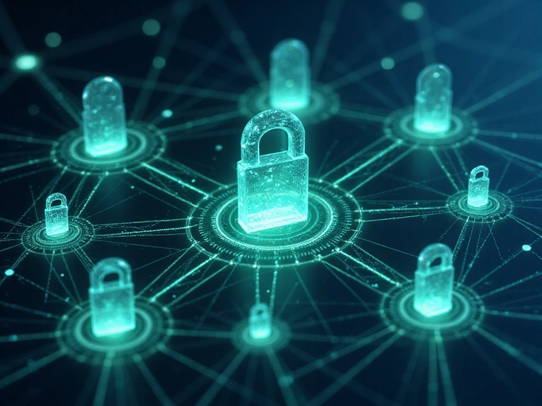 Data sharing and security illustration